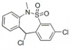 3,11-Dichloro-6,11-dihydro-6-methyldibenzo[c,f][1,2]thiazepine 5,5-dioxide, intermediate of  Tianeptine