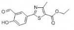 ethyl 2-(3-formyl-4-hydroxyphenyl)-4-methyl thiazole-5-carboxylate, intermediate of Febuxostat